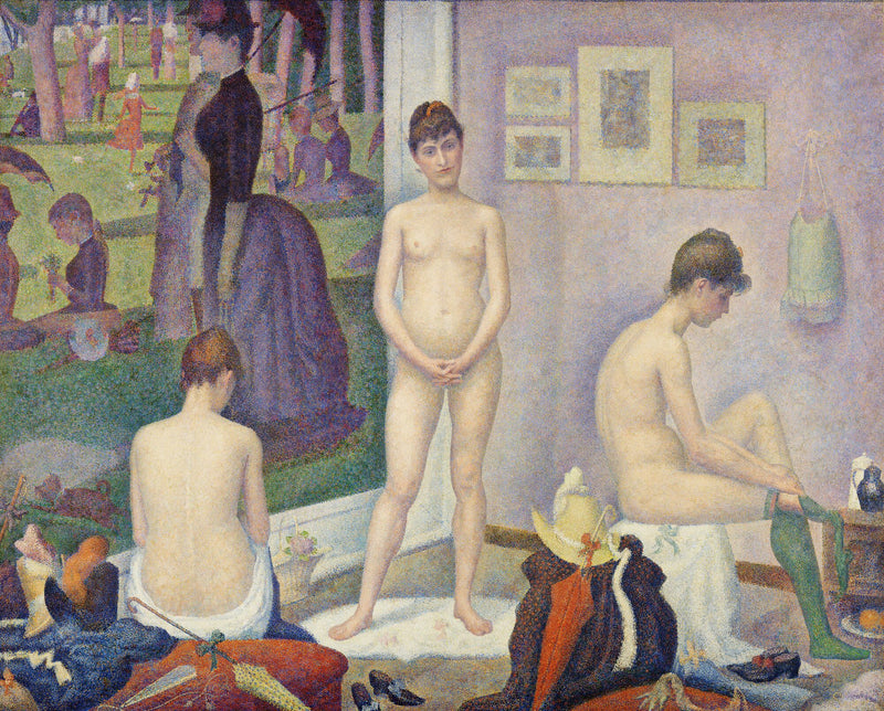 Models, Poseuses (c. 1886-1888) — Georges Seurat