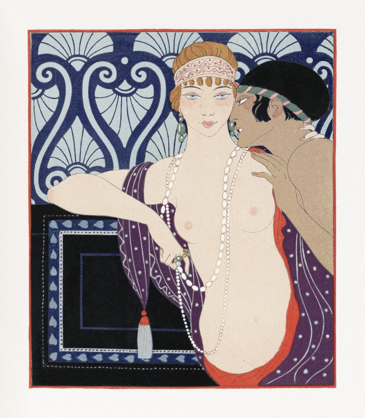 Les Trois Beautés de Mnasidika — George Barbier
