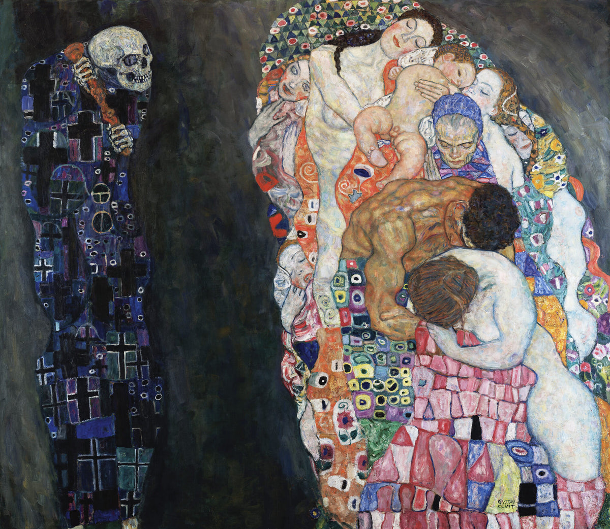 Death and Life — Gustav Klimt