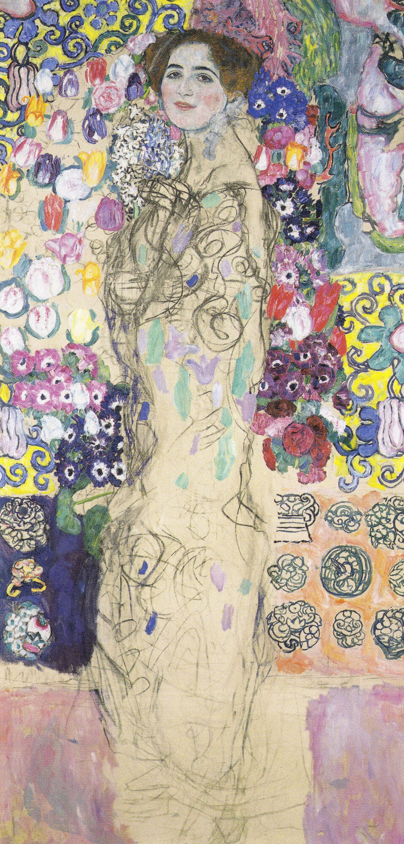 Posthumous Portrait of Ria Munk III — Gustav Klimt