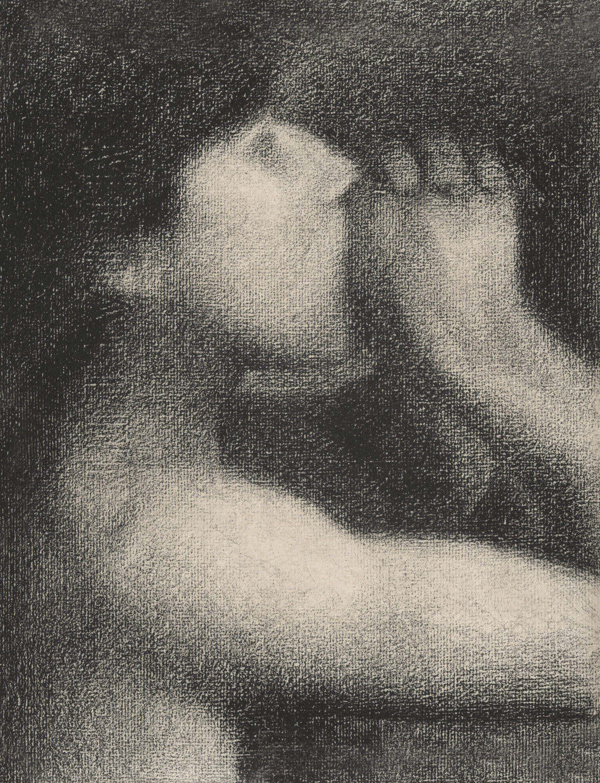 Echo, study for Bathers at Asnieres — Georges Seurat