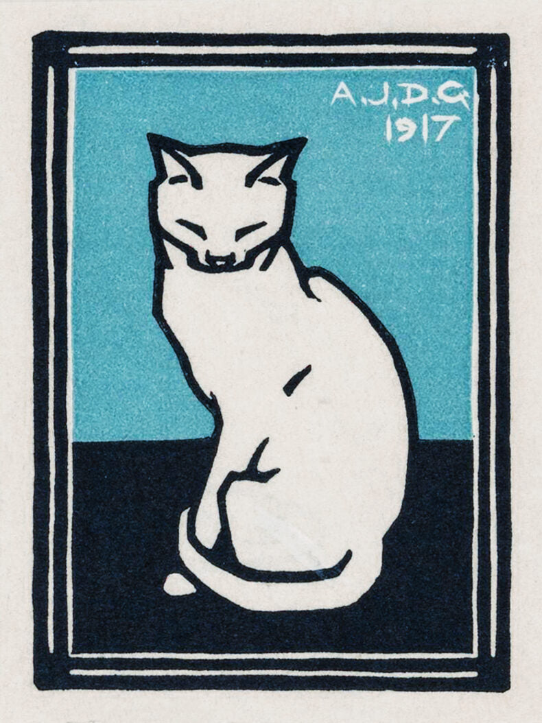 Sitting cat — Julie de Graag