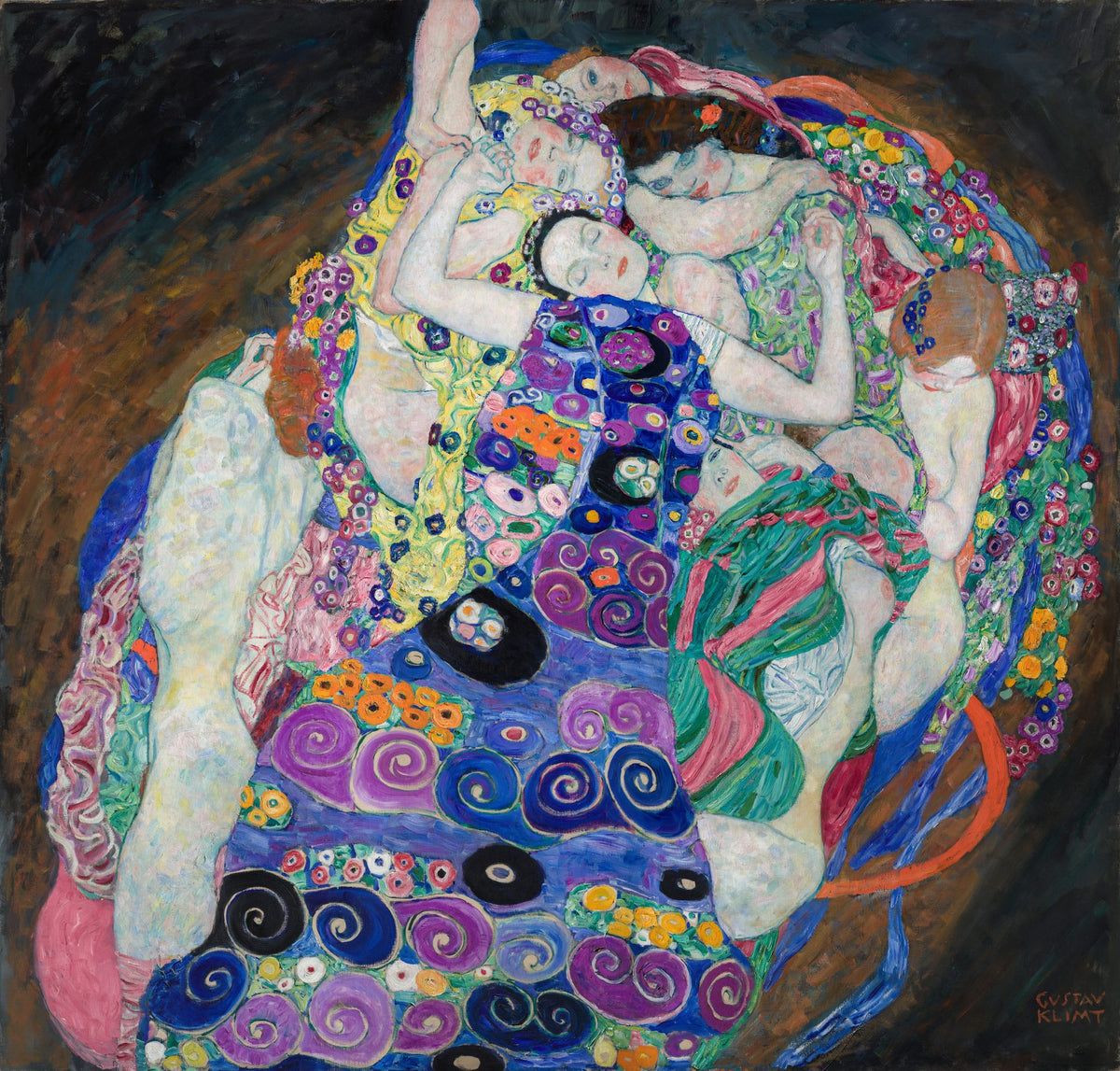 Die Jungfrau, The Virgin — Gustav Klimt
