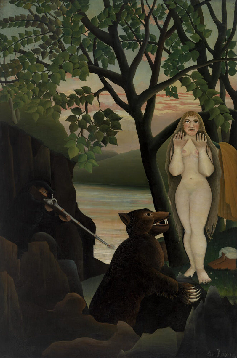Unpleasant Surprise, Mauvaise surprise — Henri Rousseau
