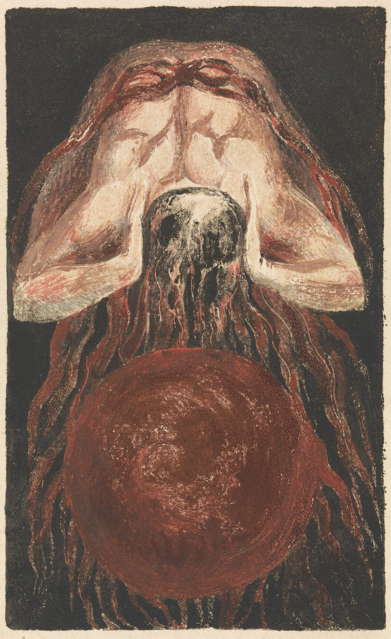 The First Book of Urizen, Plate 16 — William Blake