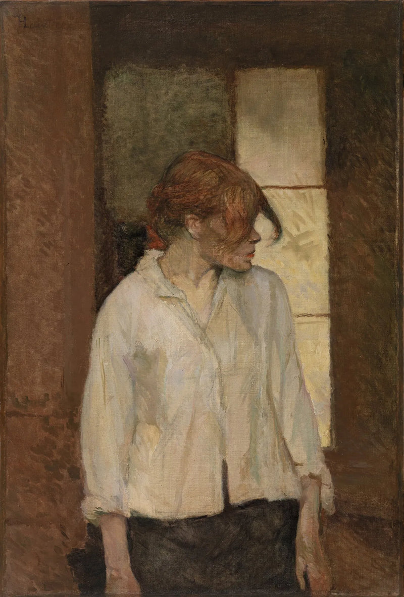 A Montrouge — Rosa La Rouge — Henri de Toulouse-Lautrec