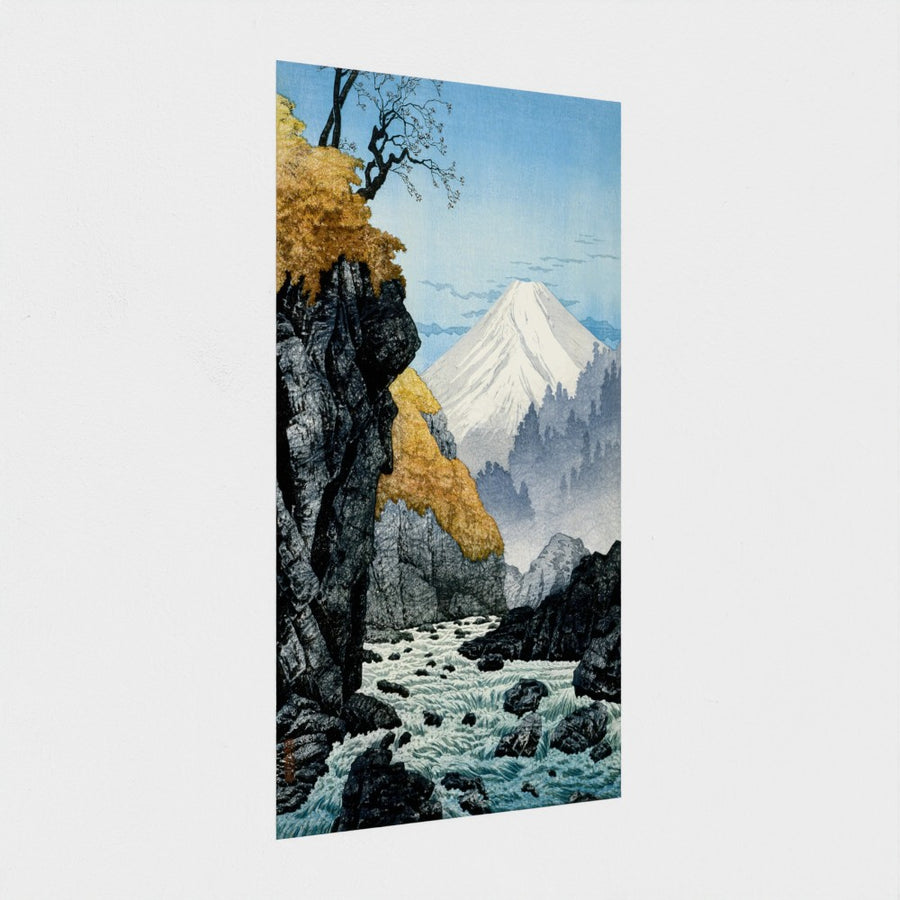 Foot of Mount Ashitaka — unframed, at an angle
