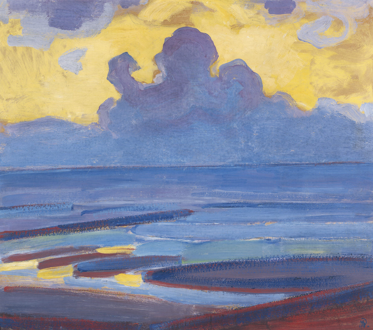By the Sea — Piet Mondrian