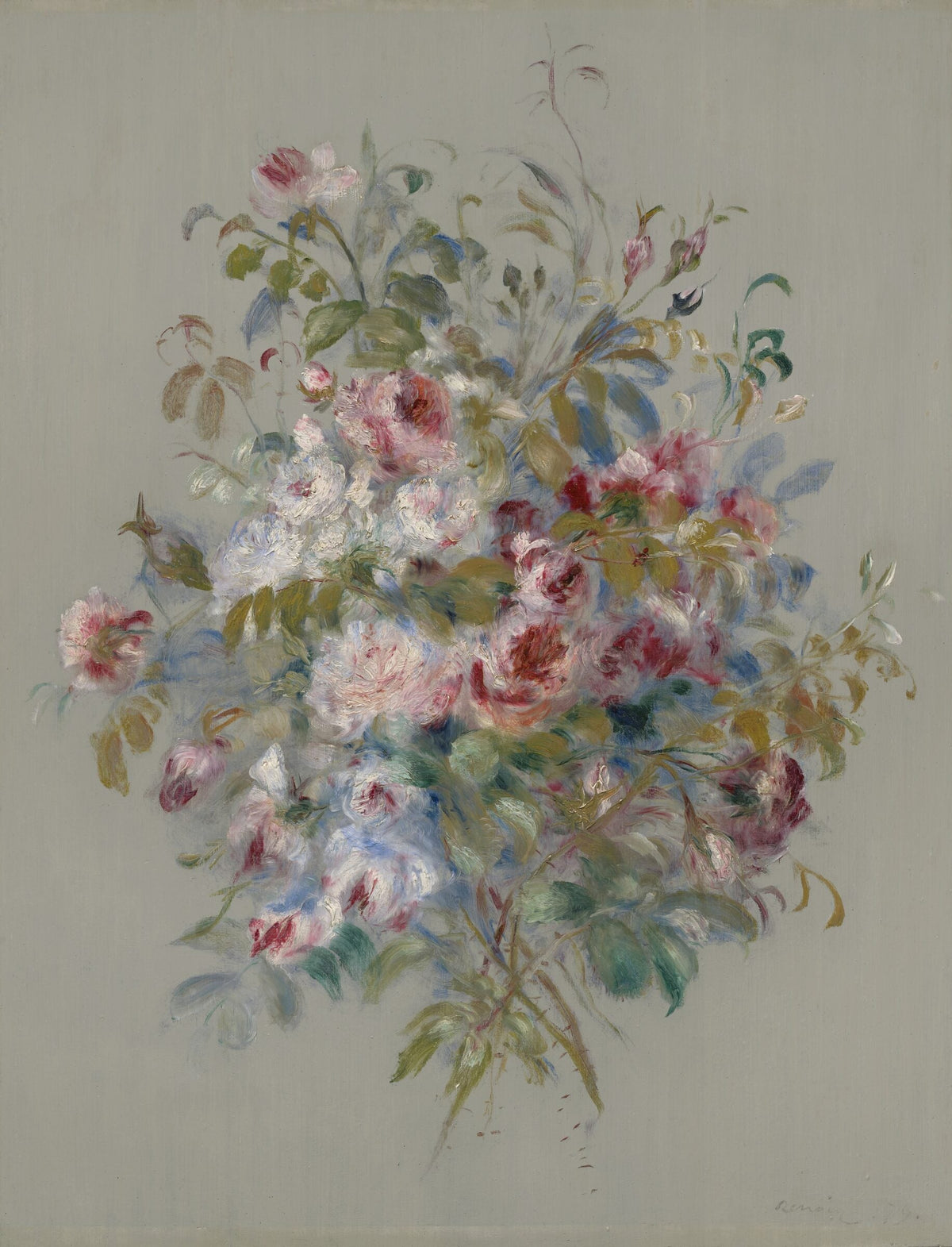 Bouquet of Roses — Pierre-Auguste Renoir
