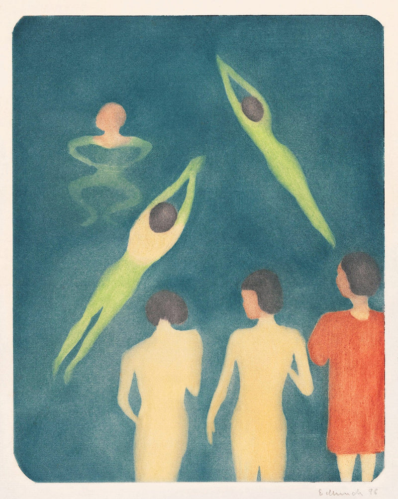 Boys Bathing — Edvard Munch