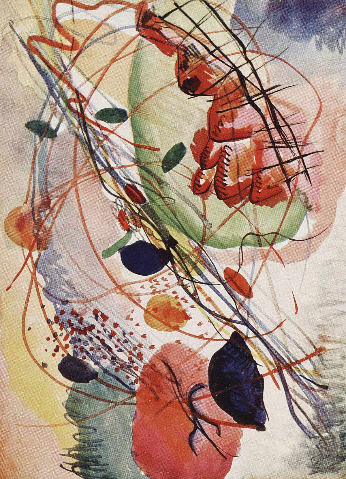 Aquarell — Wassily Kandinsky