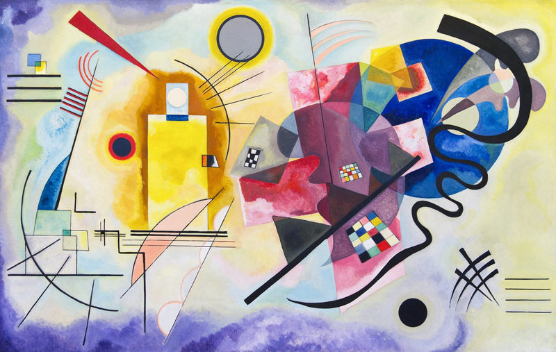 Yellow-Red-Blue — Wassily Kandinsky