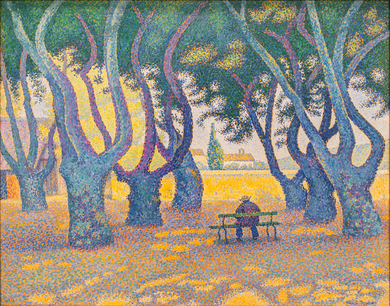 Place des Lices, St. Tropez — Paul Signac