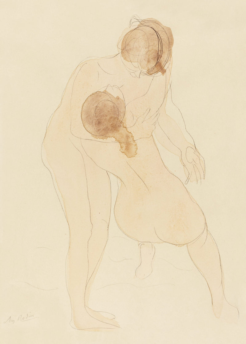 Two figures — Auguste Rodin