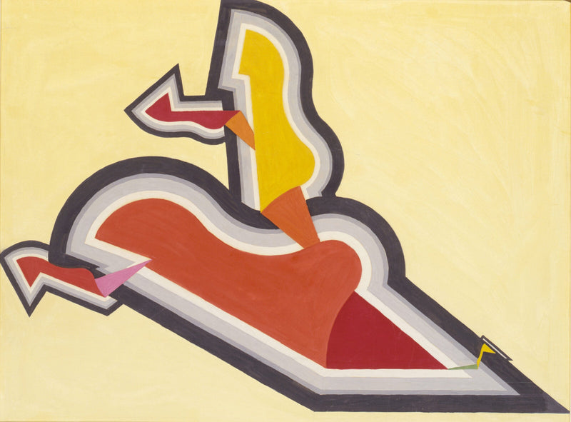 Study in Rhythm: Red and Gold — Joseph Schillinger