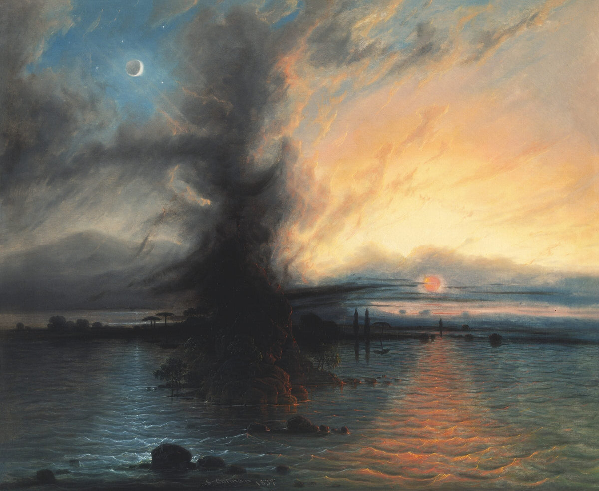 The Rock of Salvation — Samuel Colman
