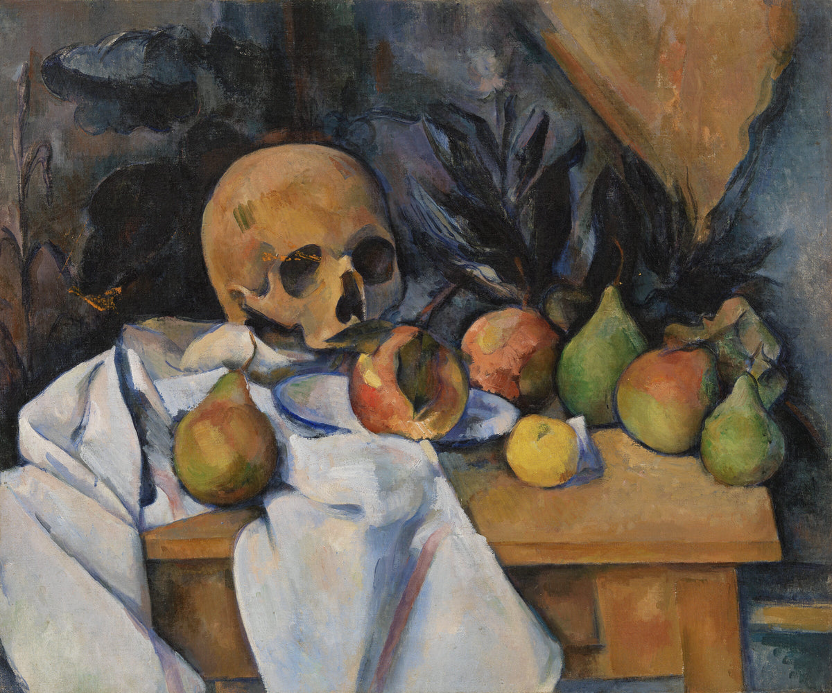 Still Life with Skull — Paul Cézanne
