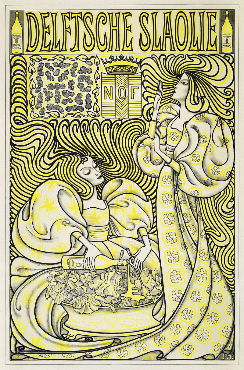 Poster for Delft Salad Oil — Jan Toorop