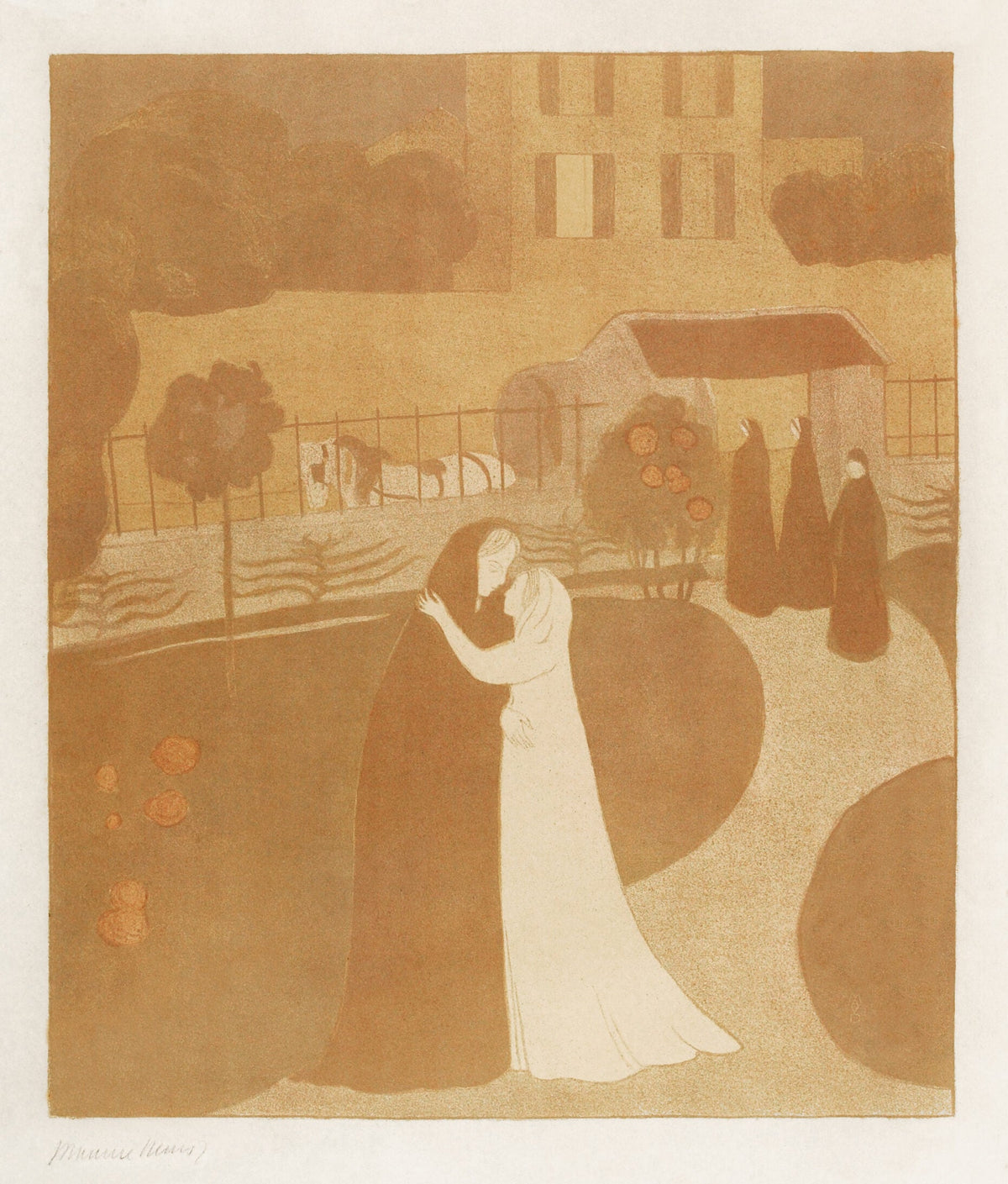 The Visitation at the Villa Montrouge — Maurice Denis