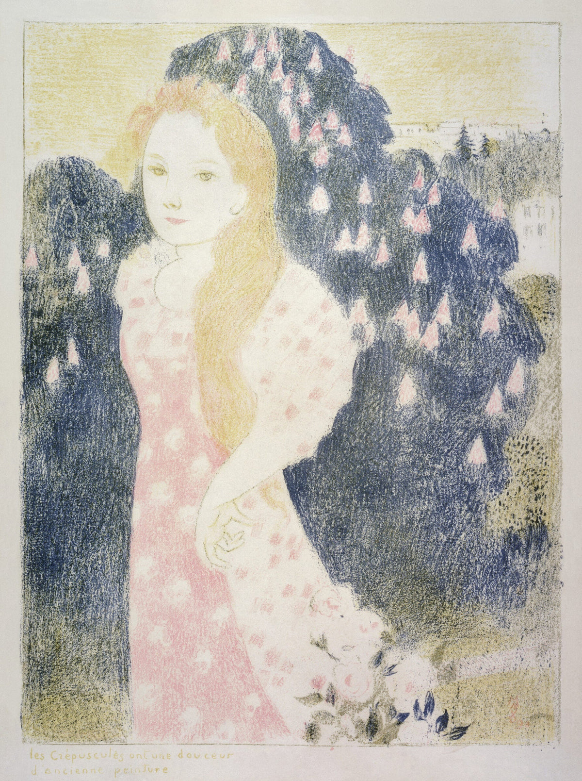 The Twilight Has a Softness of Old Paint — Maurice Denis