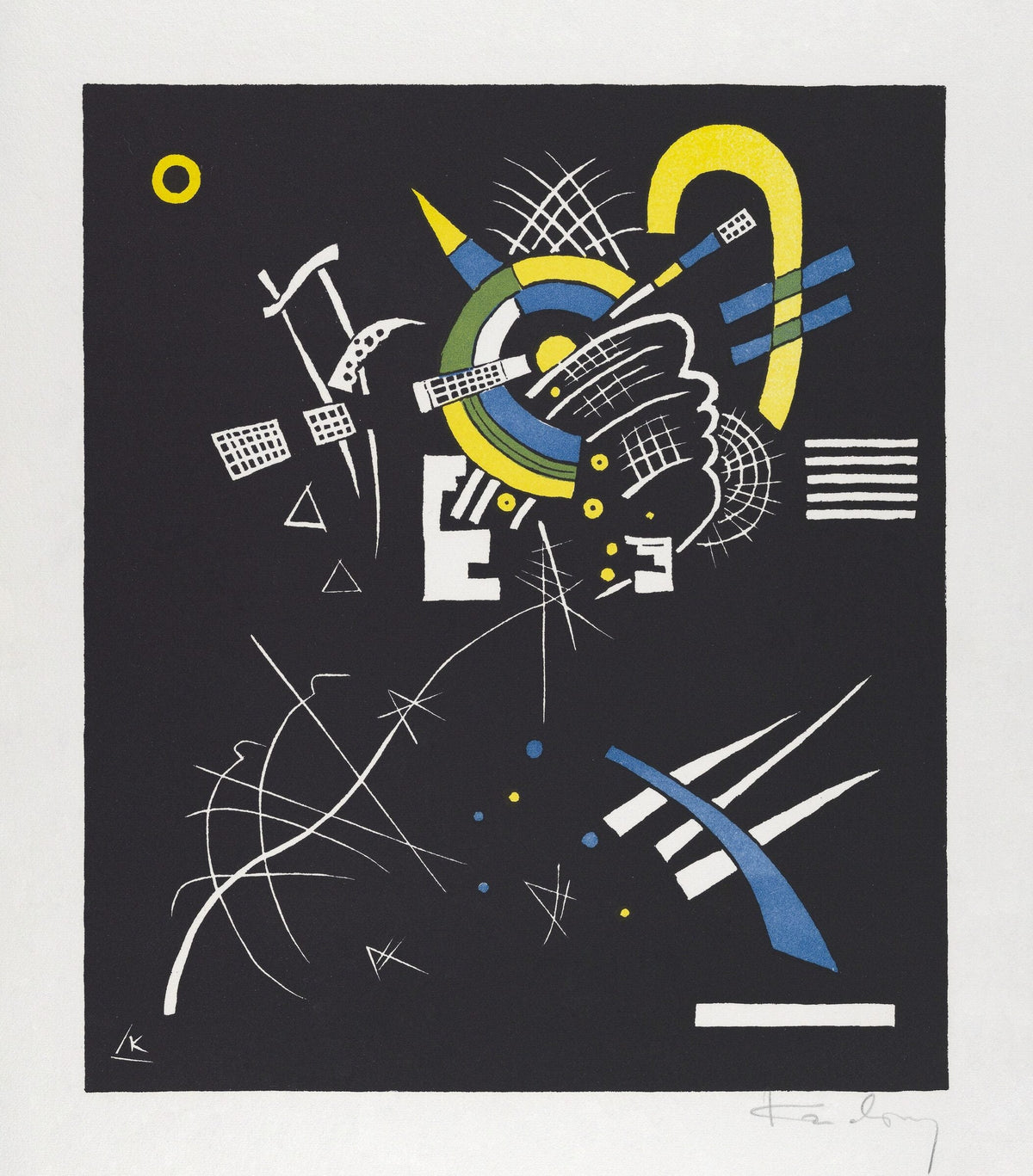 Kleine Welten VII — Wassily Kandinsky