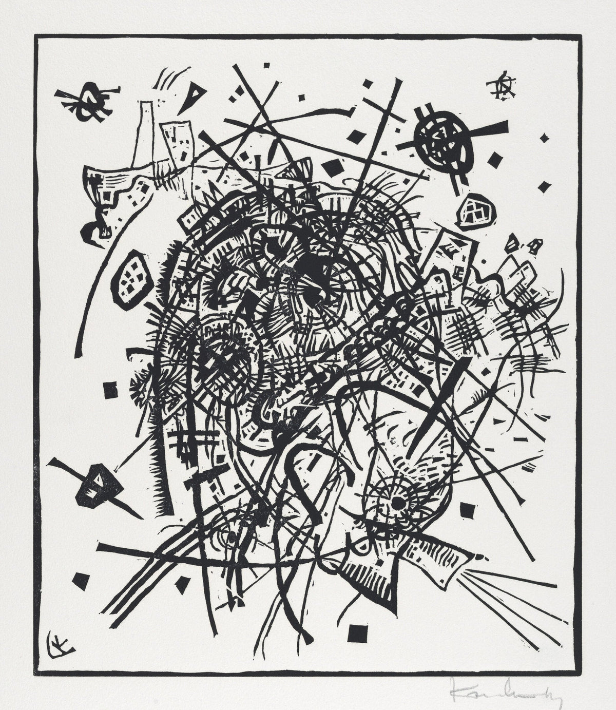 Kleine Welten VIII — Wassily Kandinsky