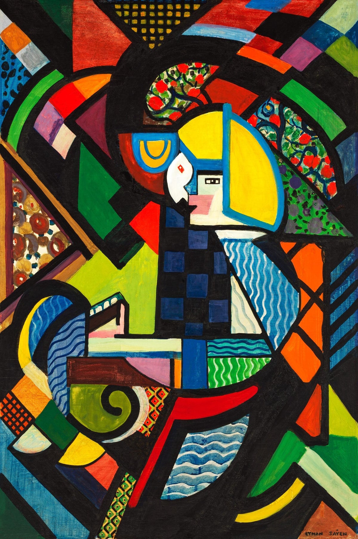 Daughter in a Rocker — H. Lyman Saÿen