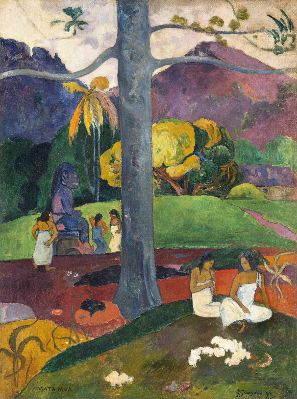 Mata Mua (Once Upon a Time) — Paul Gauguin