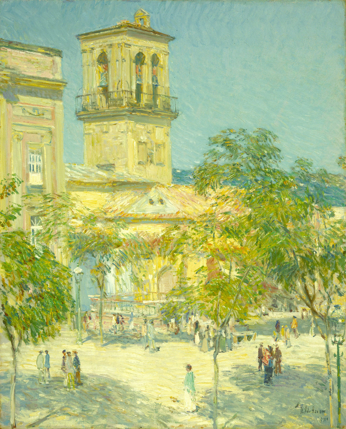 Street of the Great Captain, Córdoba — Frederick Childe Hassam