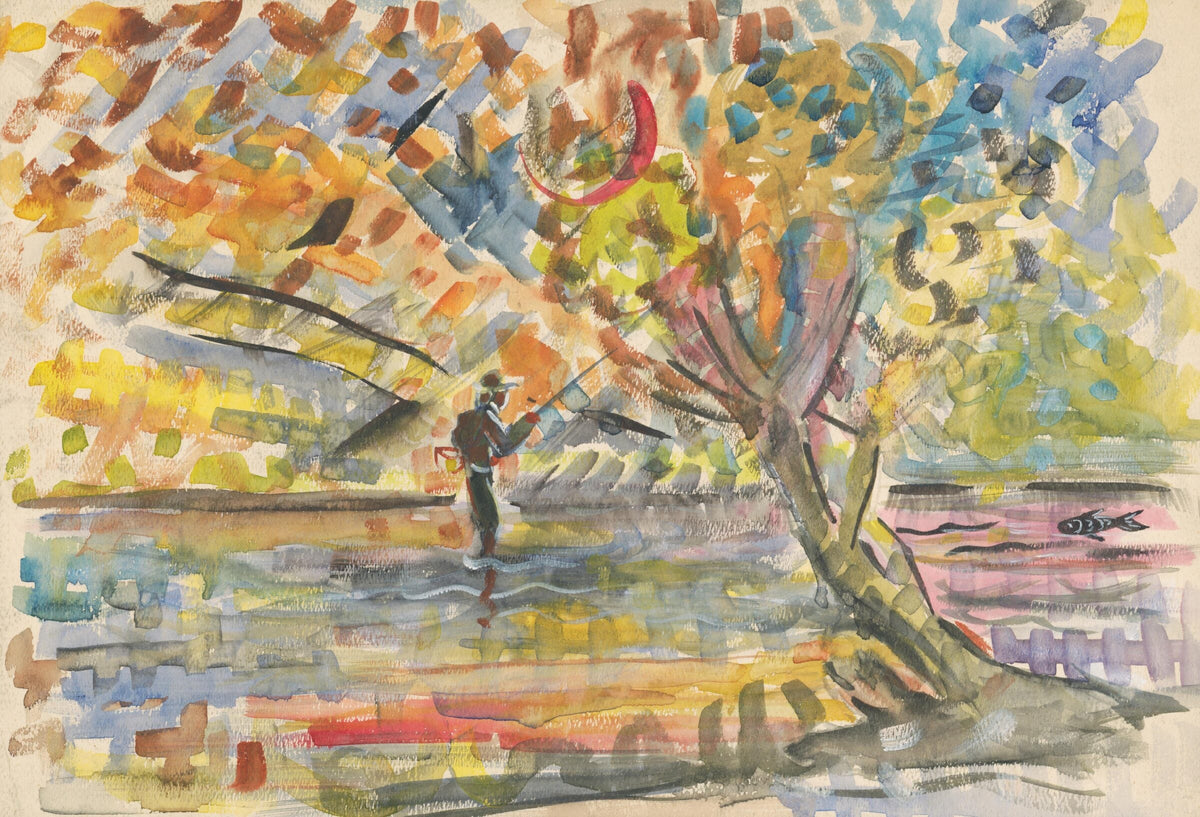 Fisherman — Arnold Peter Weisz-Kubínčan
