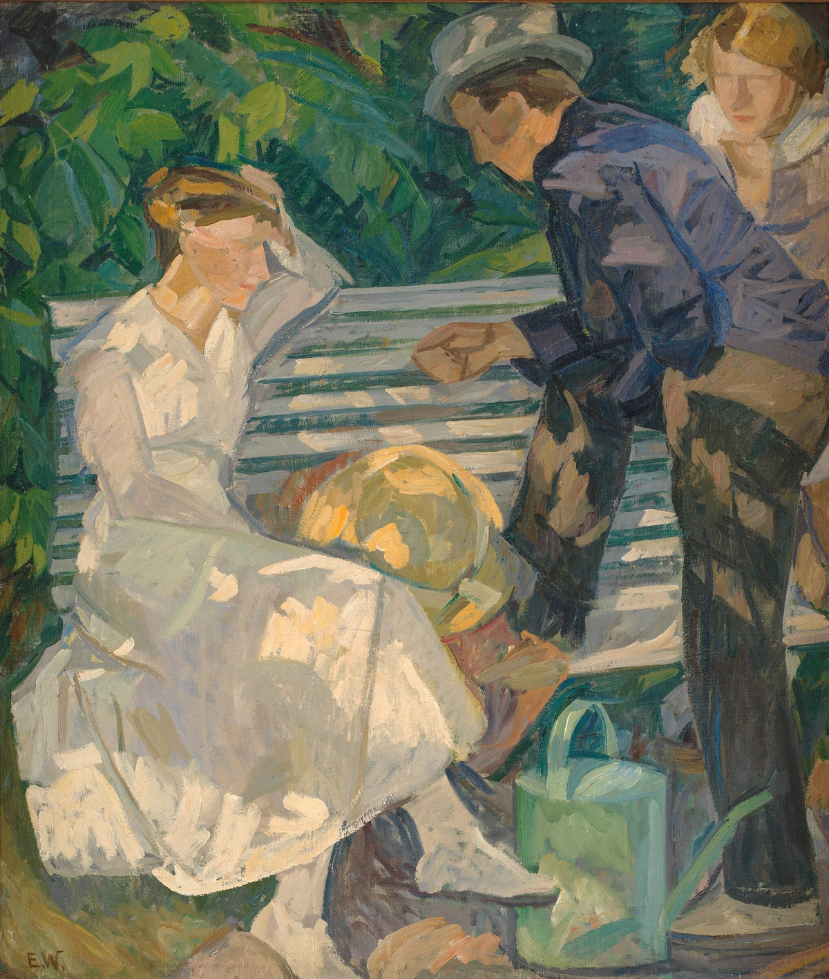 In the Vicar's Garden, Christiansø — Edvard Weie