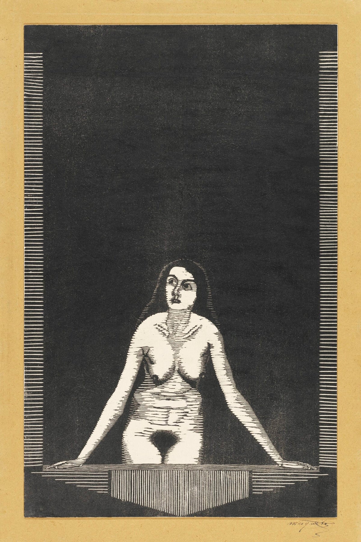 Female Nude by a Window — Samuel Jessurun de Mesquita