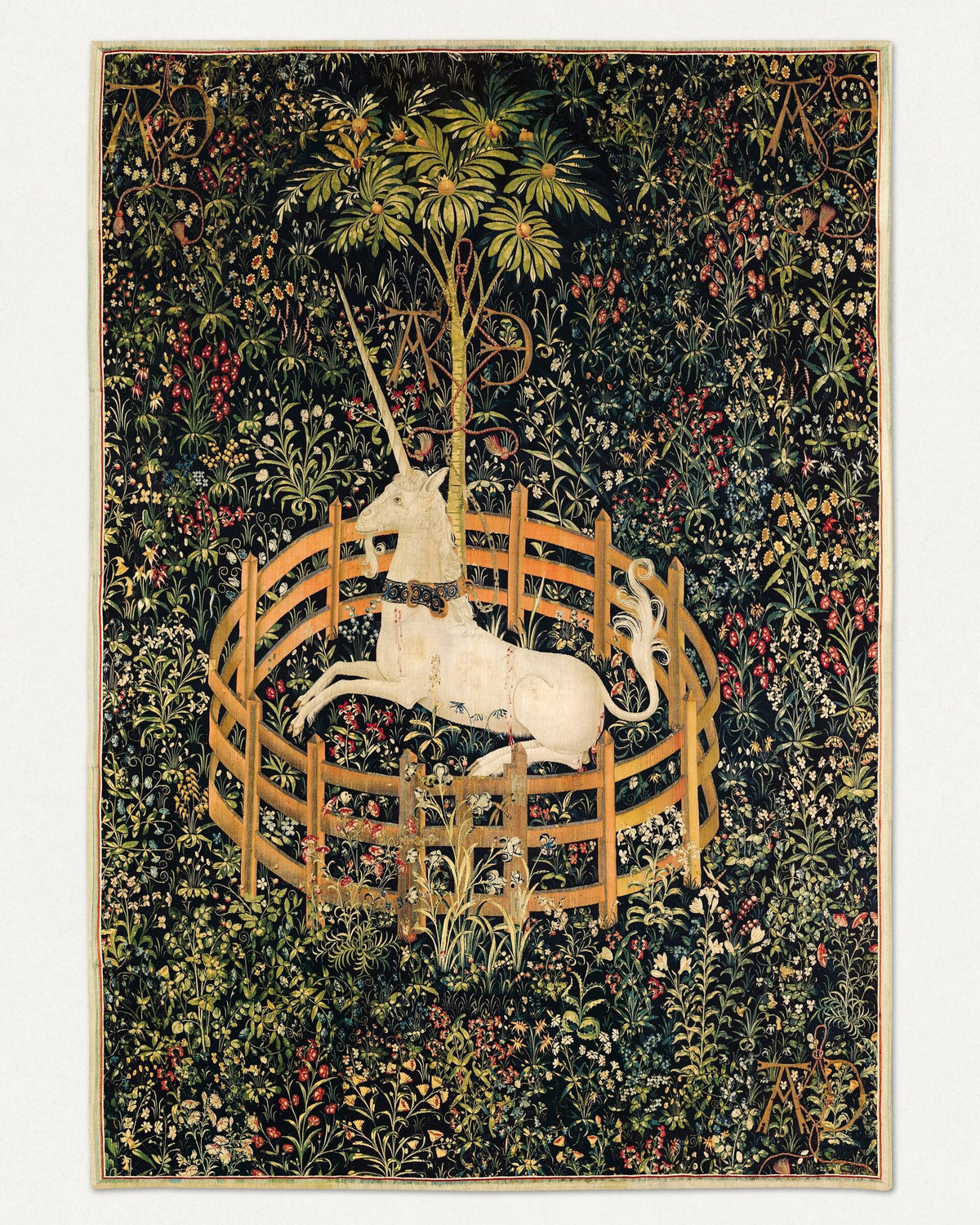 The Unicorn Rests in a Garden