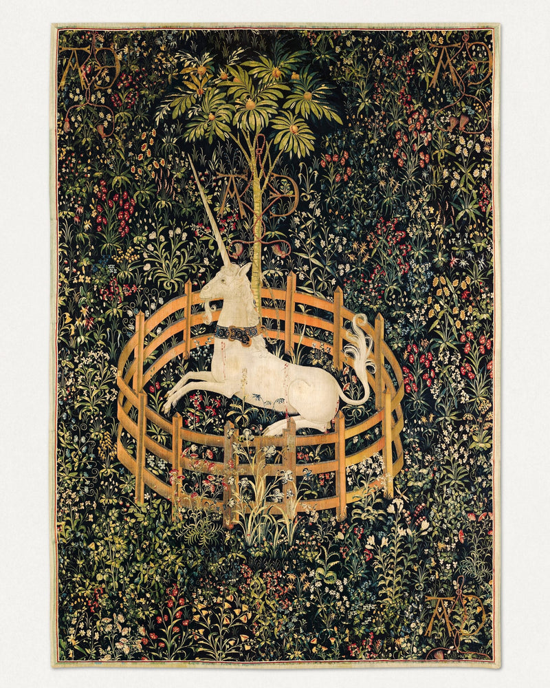 The Unicorn Rests in a Garden