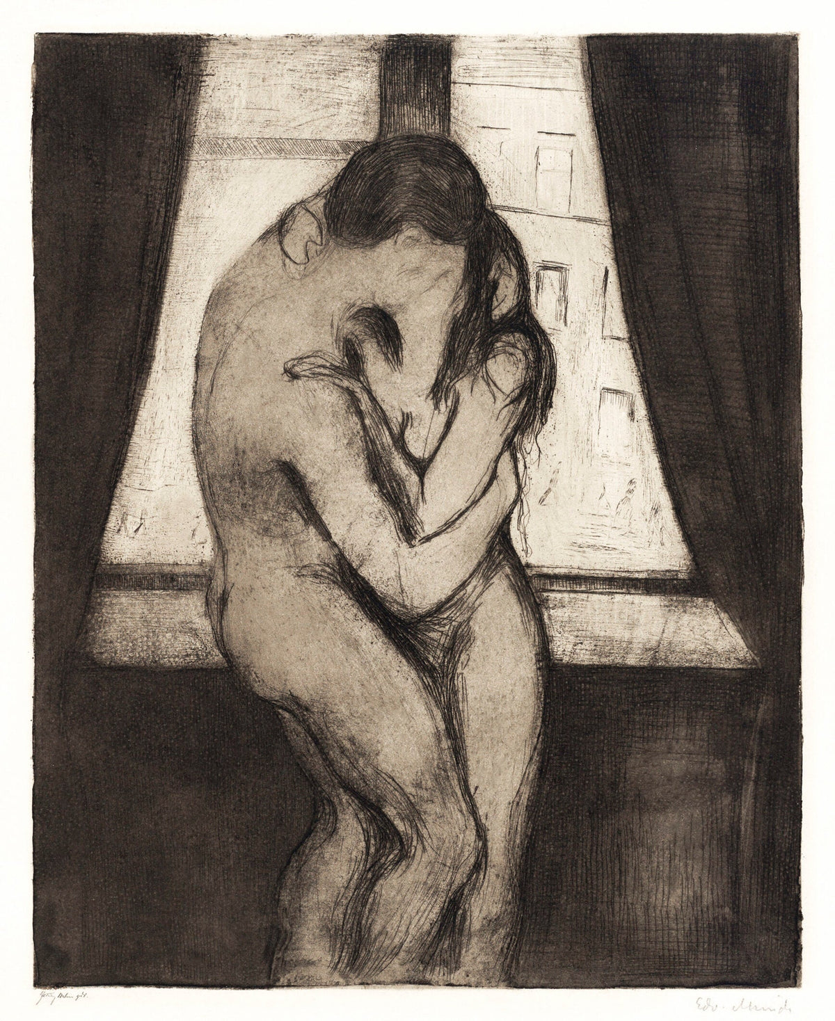 The Kiss — Edvard Munch