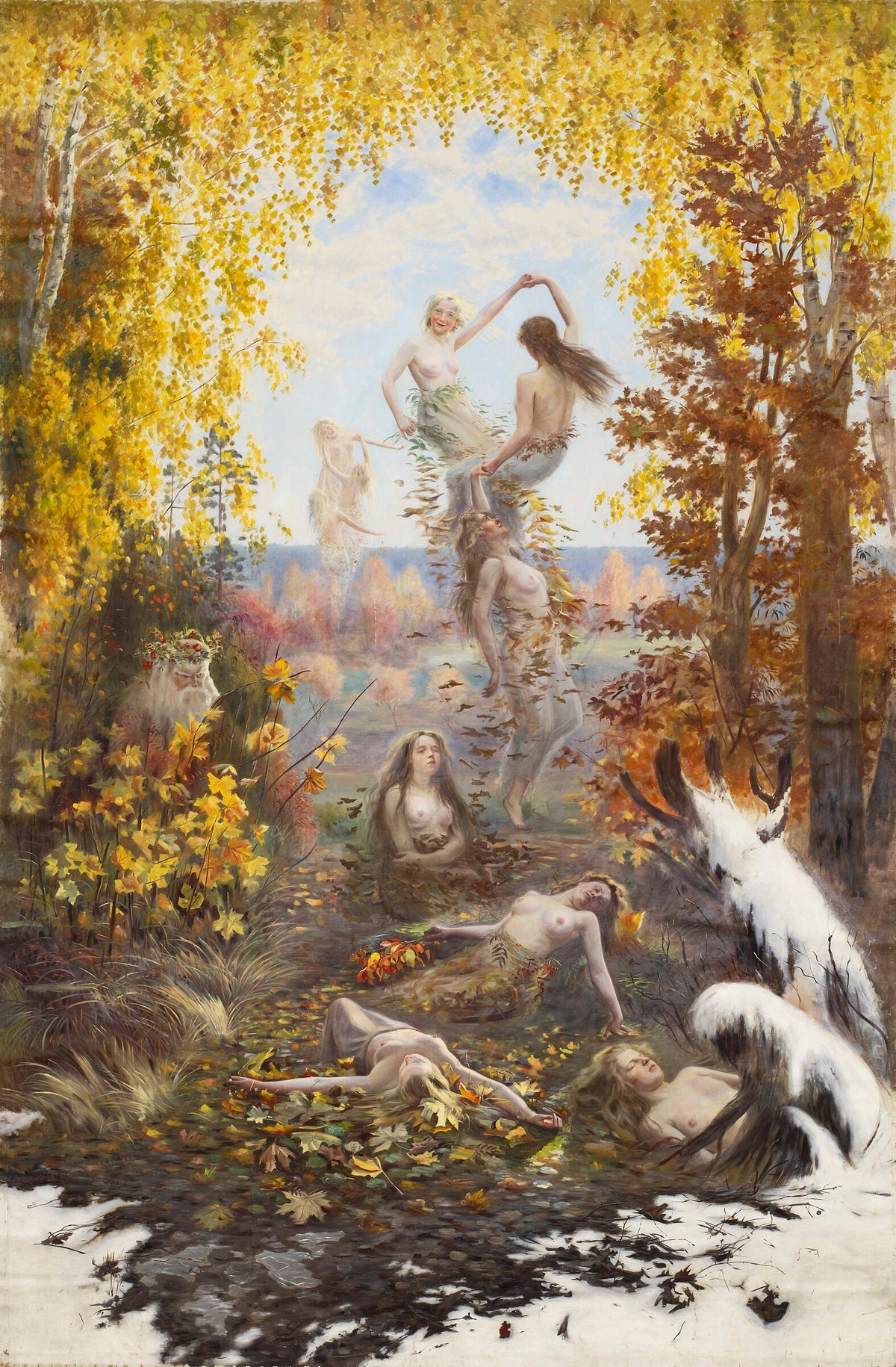 Falling Leaves — Torsten Wasastjerna
