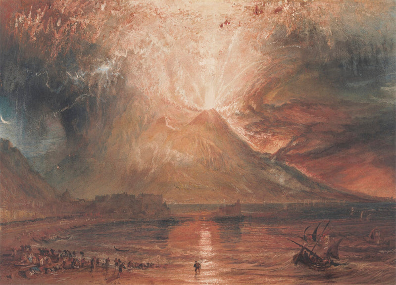 Vesuvius in Eruption — J. M. W. Turner