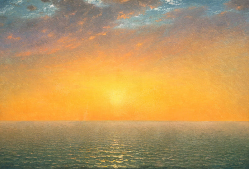 Sunset on the Sea — John Frederick Kensett