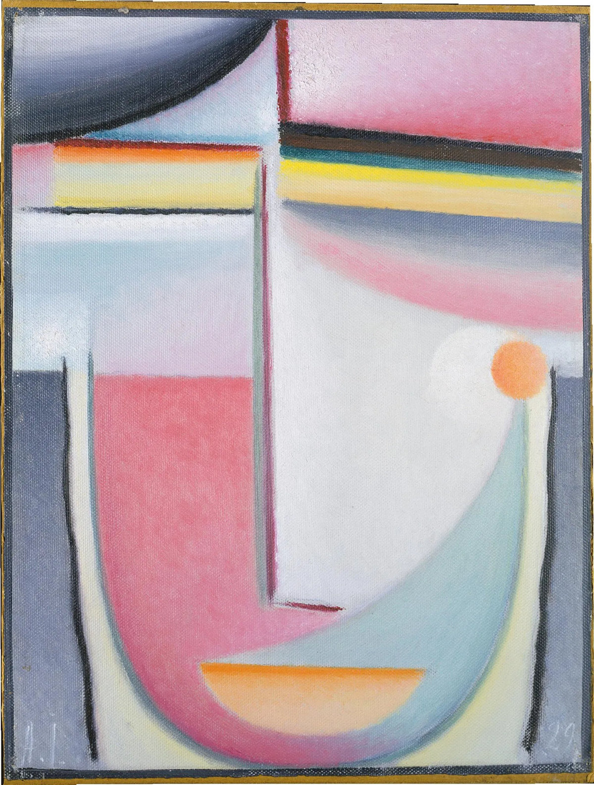 Abstract Head: Symphony in Pink — Alexej von Jawlensky