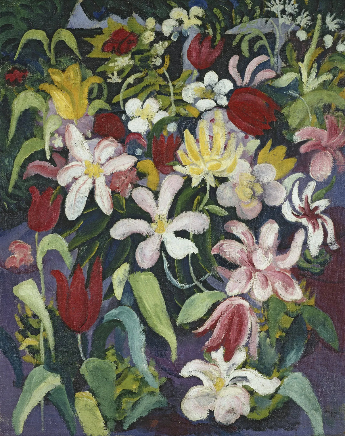 Blumenteppich — August Macke