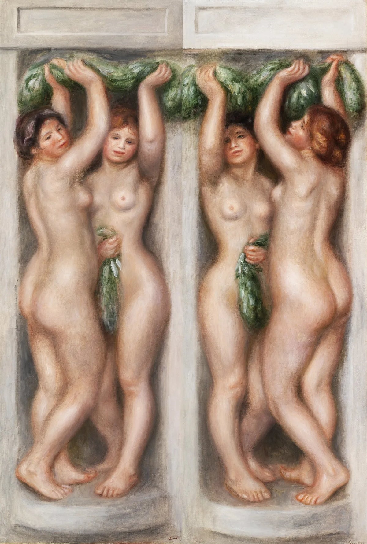 Caryatids — Pierre-Auguste Renoir