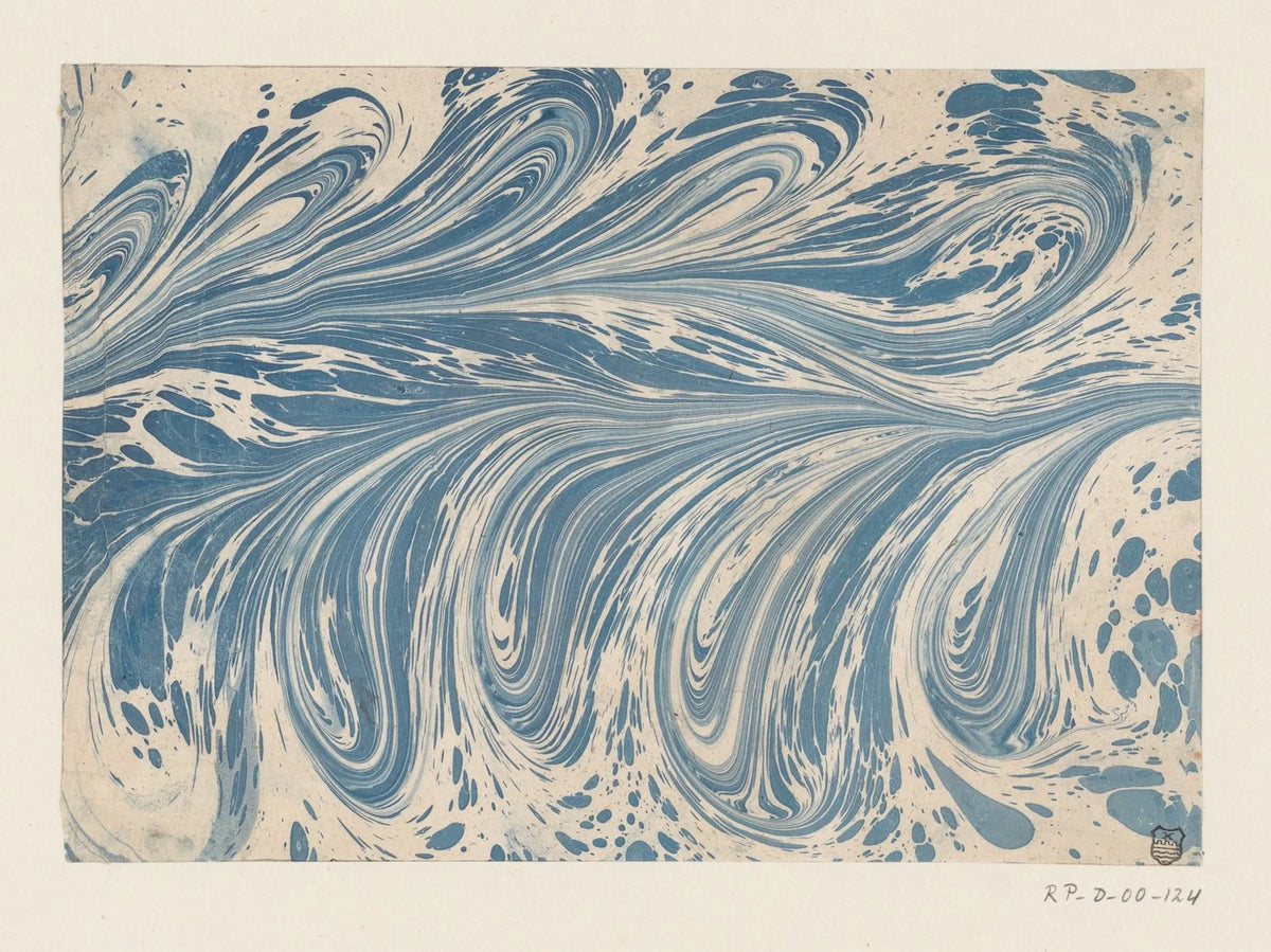 Fountain Marble in Blue