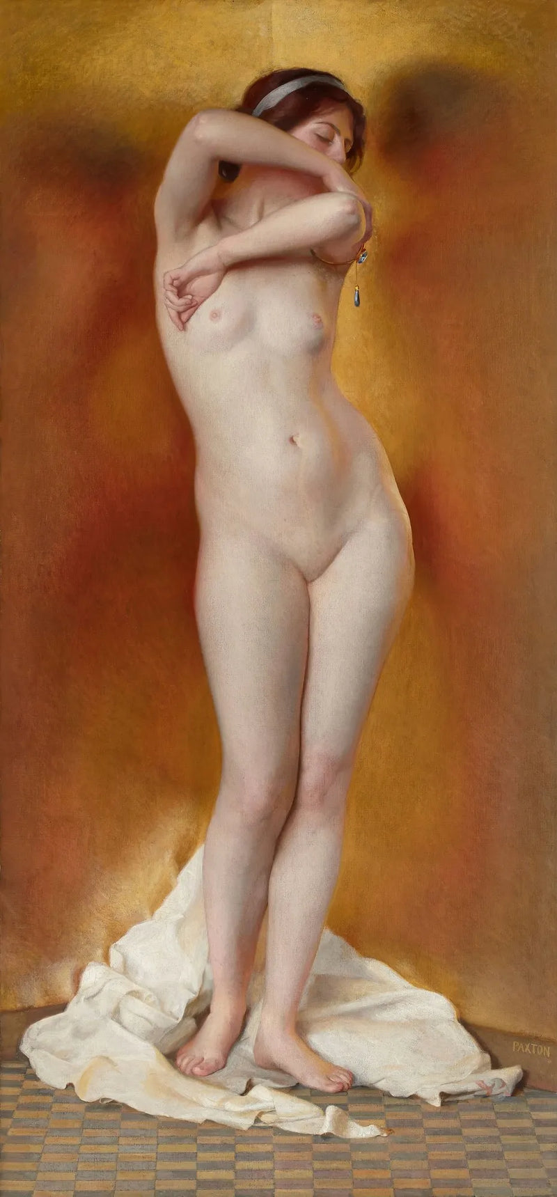Glow of Gold, Gleam of Pearl — William McGregor Paxton