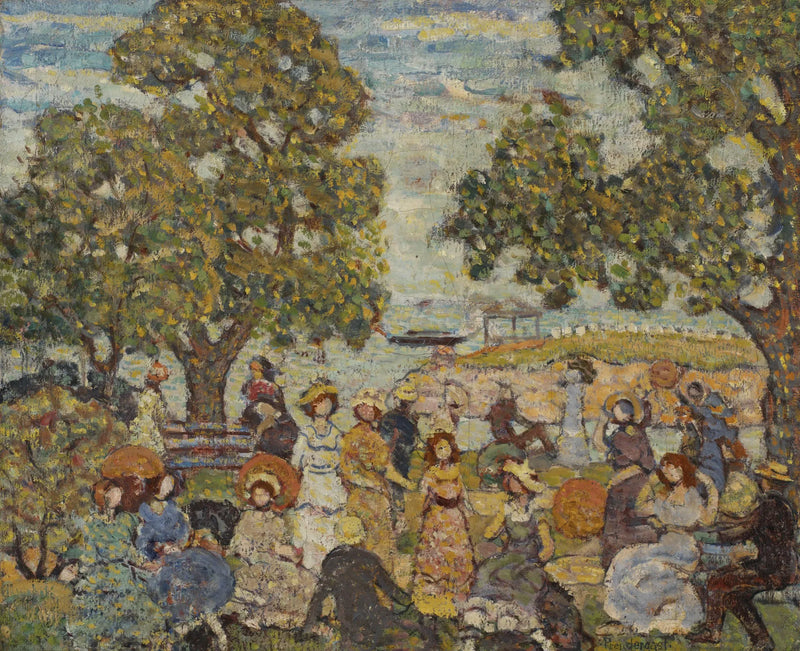 Landscape with Figures — Maurice Prendergast