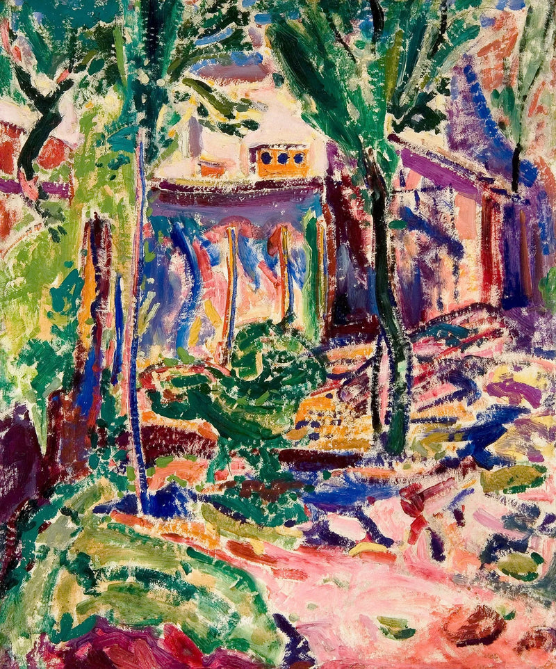 Landscape with House — Alfred Henry Maurer