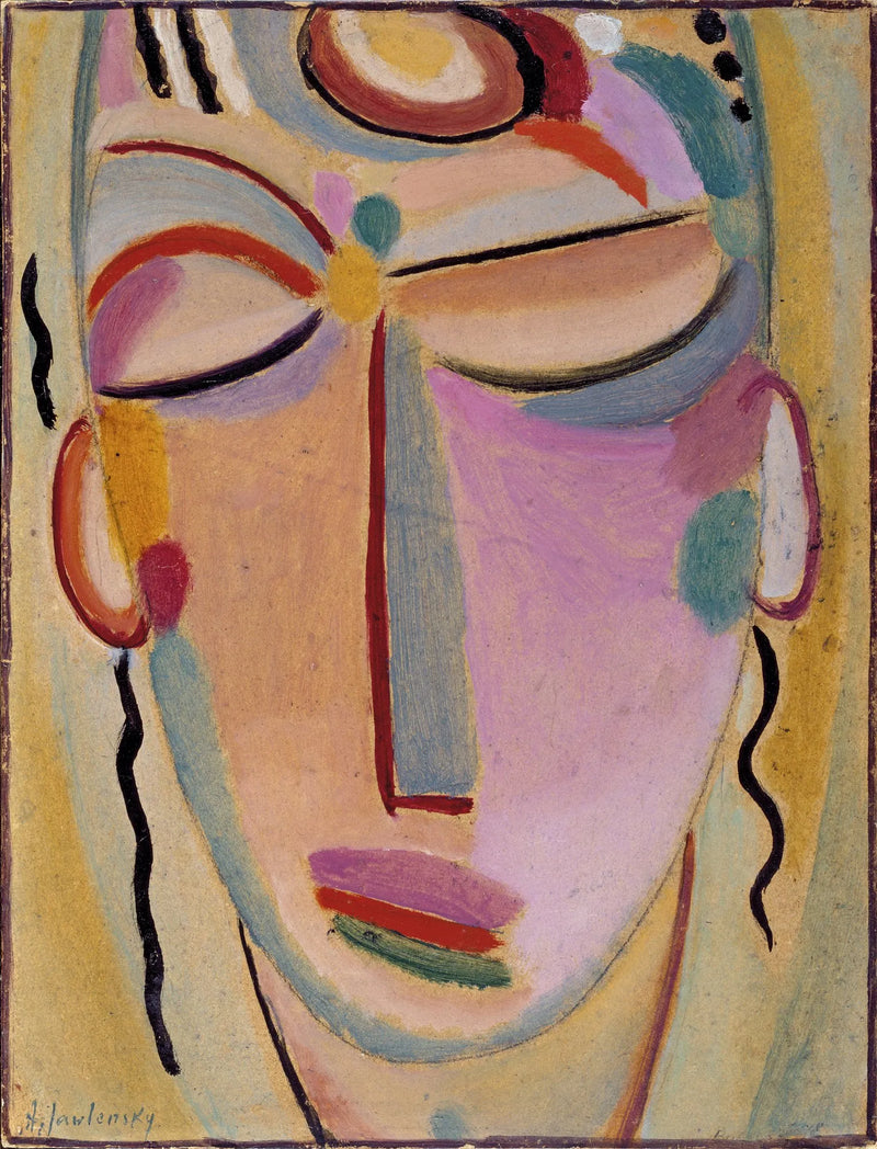 Mystical Head: Meditation — Alexej von Jawlensky