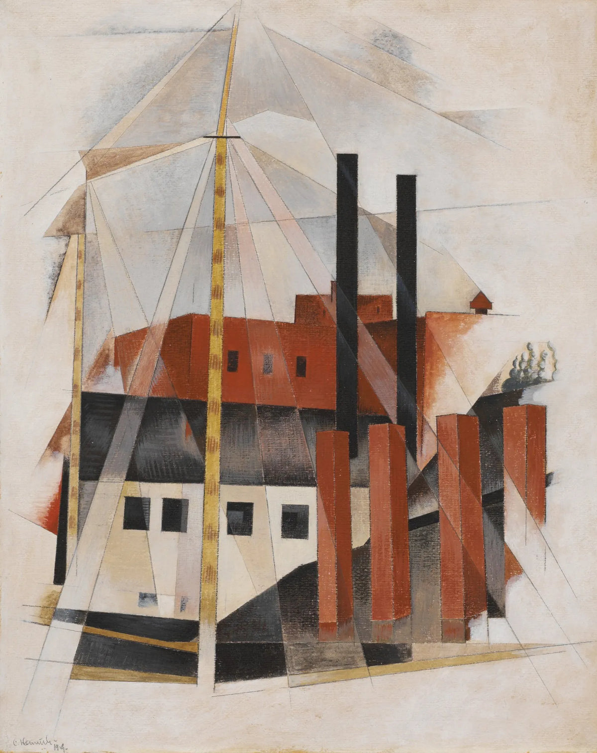 Piano Mover's Holiday — Charles Demuth