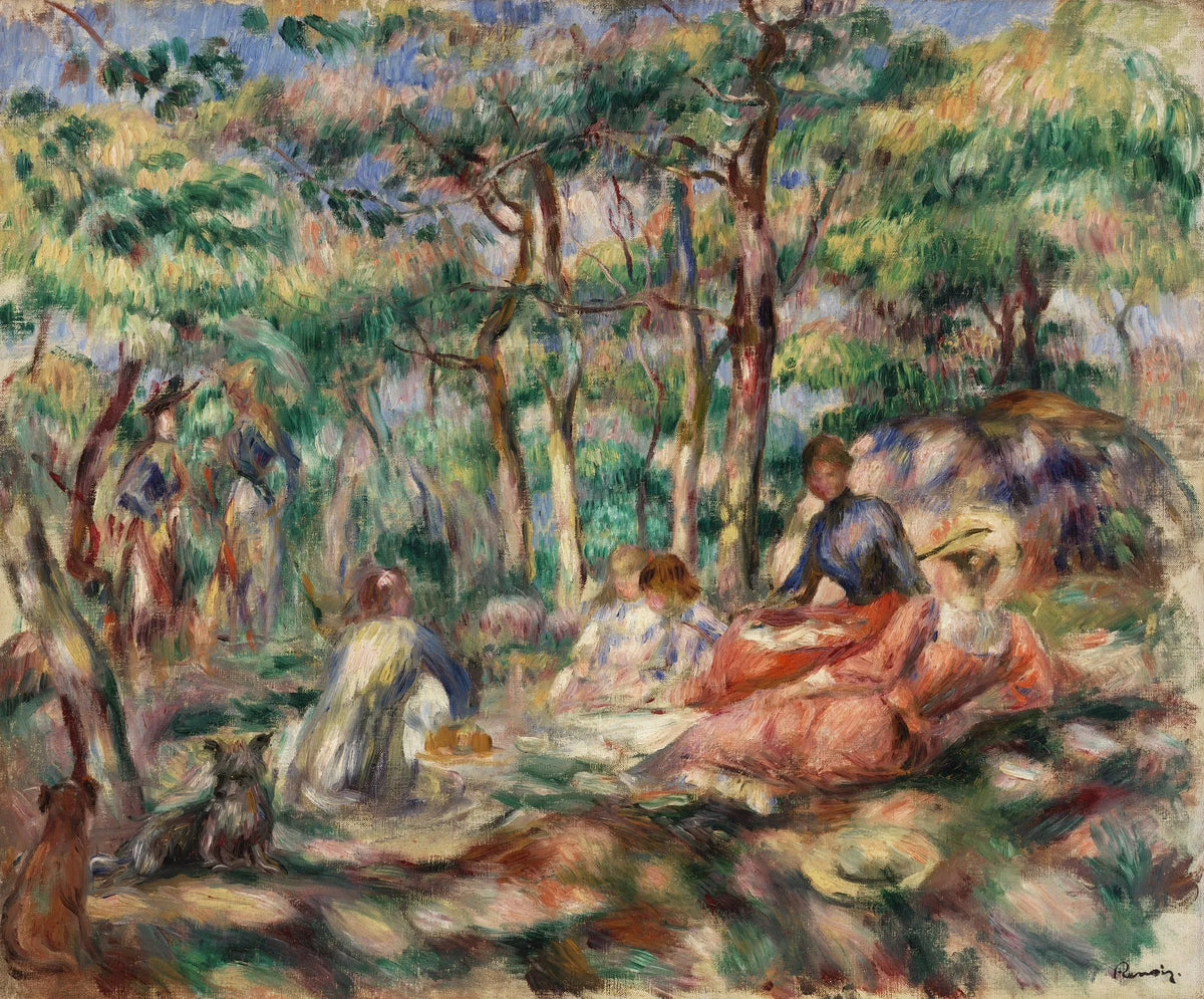 Picnic (Le Déjeuner sur l'herbe) — Pierre-Auguste Renoir