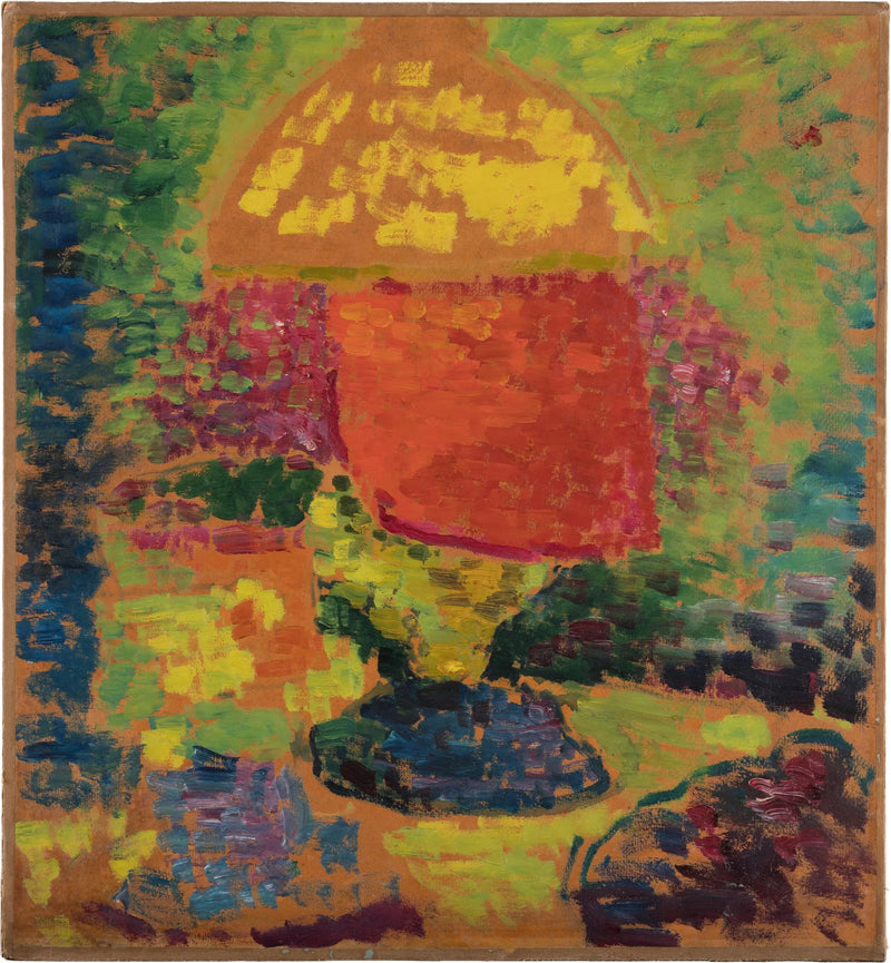 Still Life with Petroleum Lamp — Alexej von Jawlensky