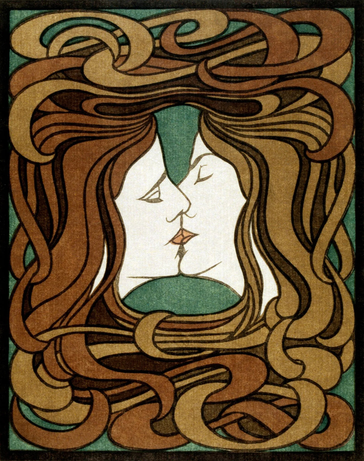 The Kiss — Peter Behrens